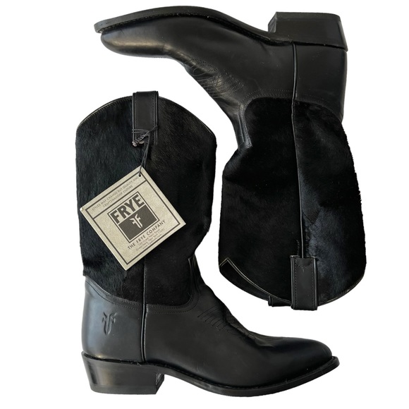 Frye Bruce Calf Hair Western Boot | 9.5 NWT - Picture 4 of 12